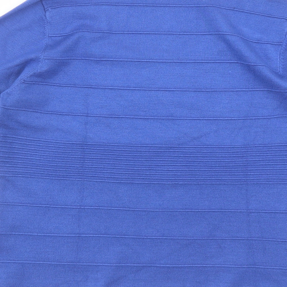 Womens UK Size L Alexara Blue Pullover Jumper