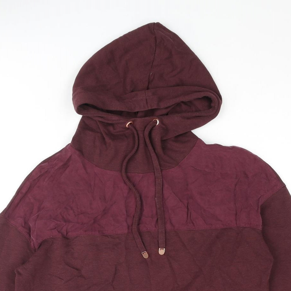 Womens UK Size XS NEXT Red Pullover Hoodie