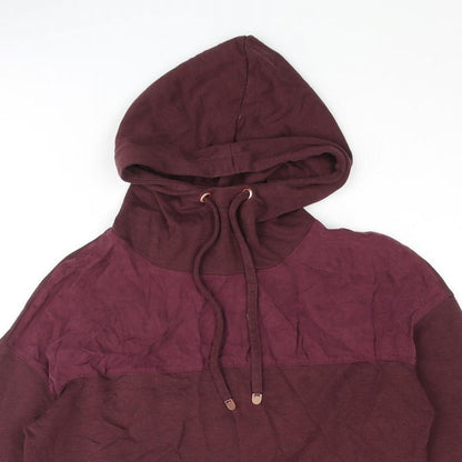 Womens UK Size XS NEXT Red Pullover Hoodie