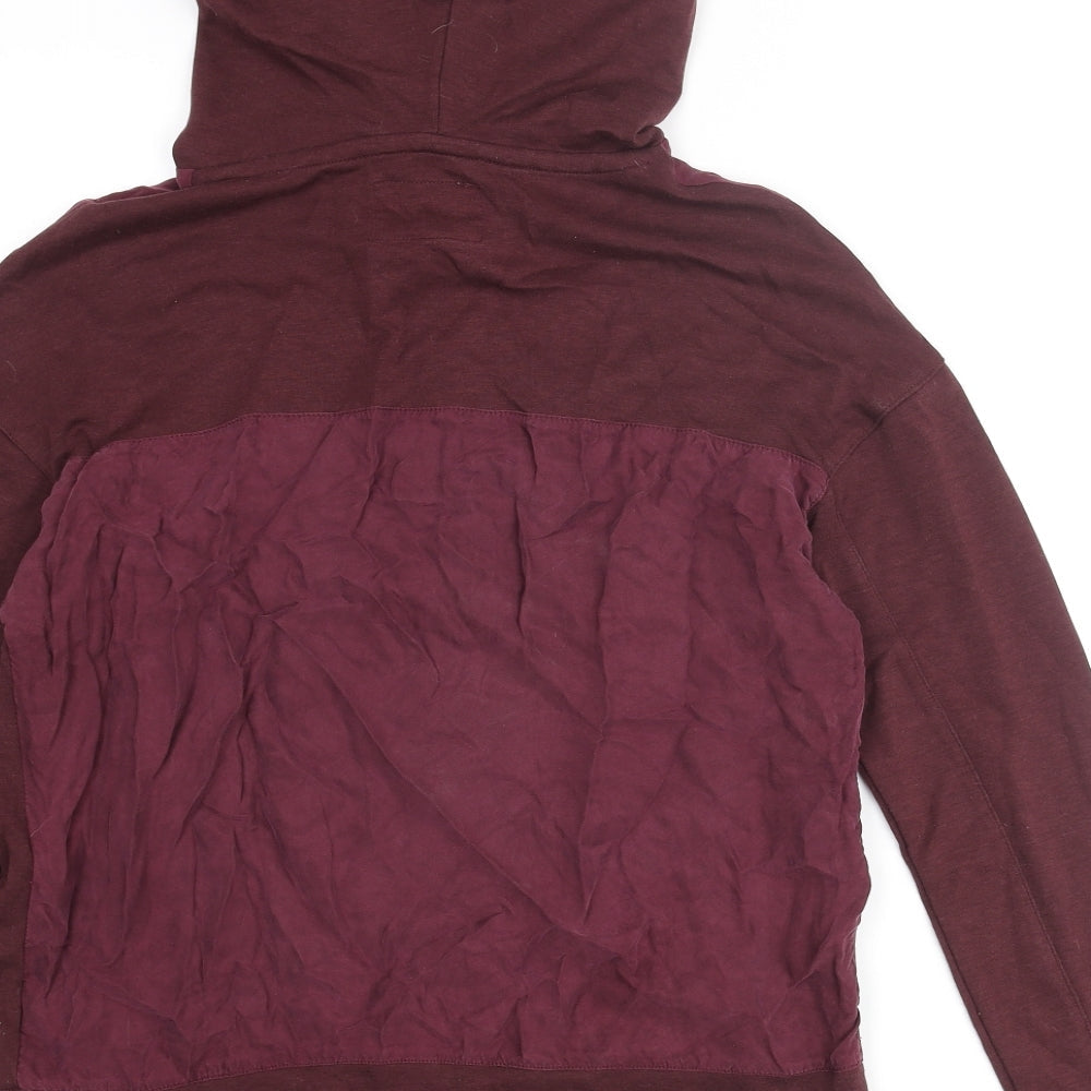 Womens UK Size XS NEXT Red Pullover Hoodie