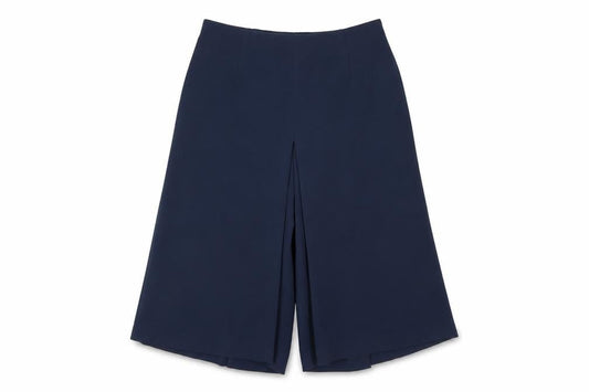 Womens UK Size 18 Artigiano Regular Fit Capri Blue Trousers