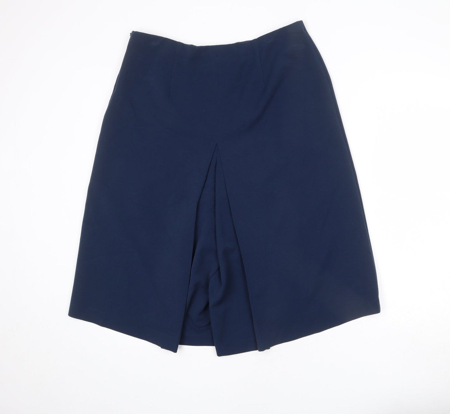 Womens UK Size 18 Artigiano Regular Fit Capri Blue Trousers