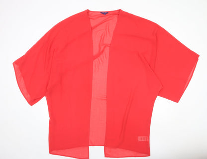 Womens UK Size M Phase Eight Red Basic Blouse