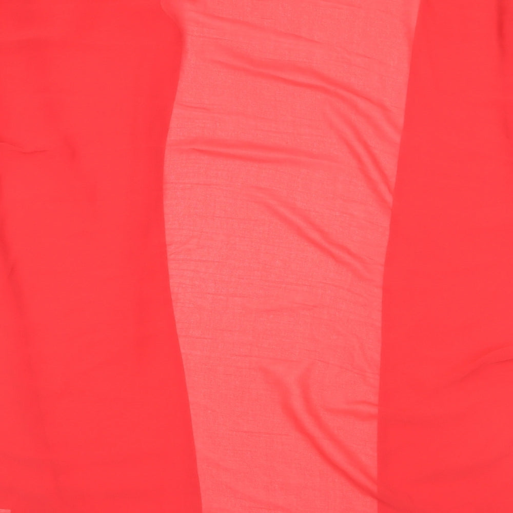 Womens UK Size M Phase Eight Red Basic Blouse