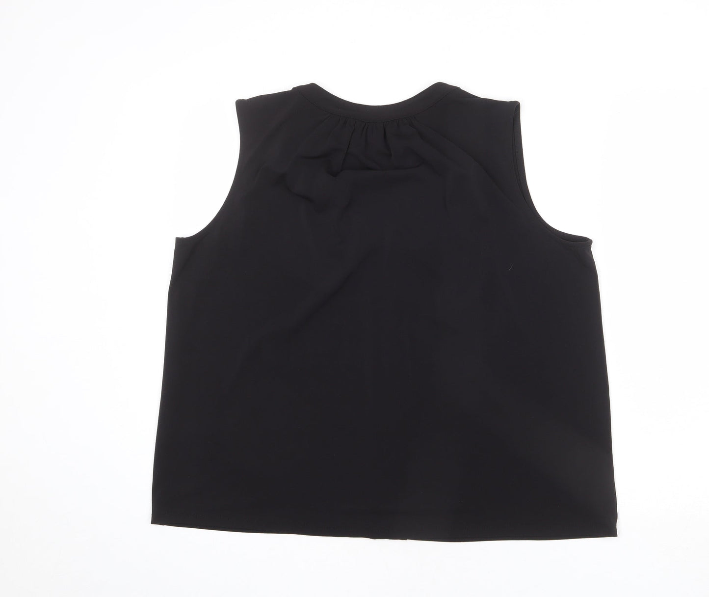 Womens UK Size L H&M Black Basic Tank
