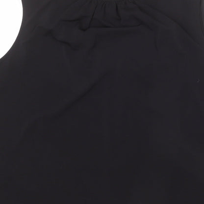 Womens UK Size L H&M Black Basic Tank