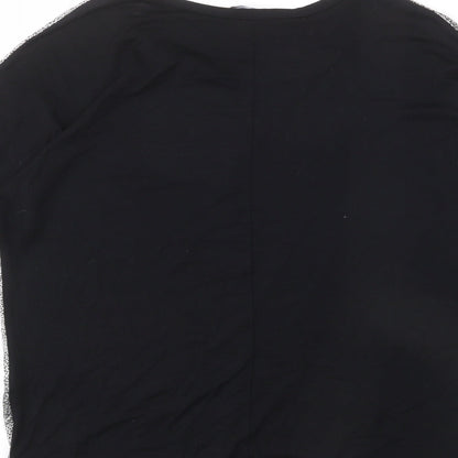Womens UK Size 12 Dorothy Perkins Grey Basic Blouse