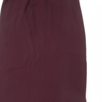 NEXT Womens Multicoloured Geometric Polyester Tank Dress Size 10 Round Neck Pullover - Trees, Snake Skin, Gradient