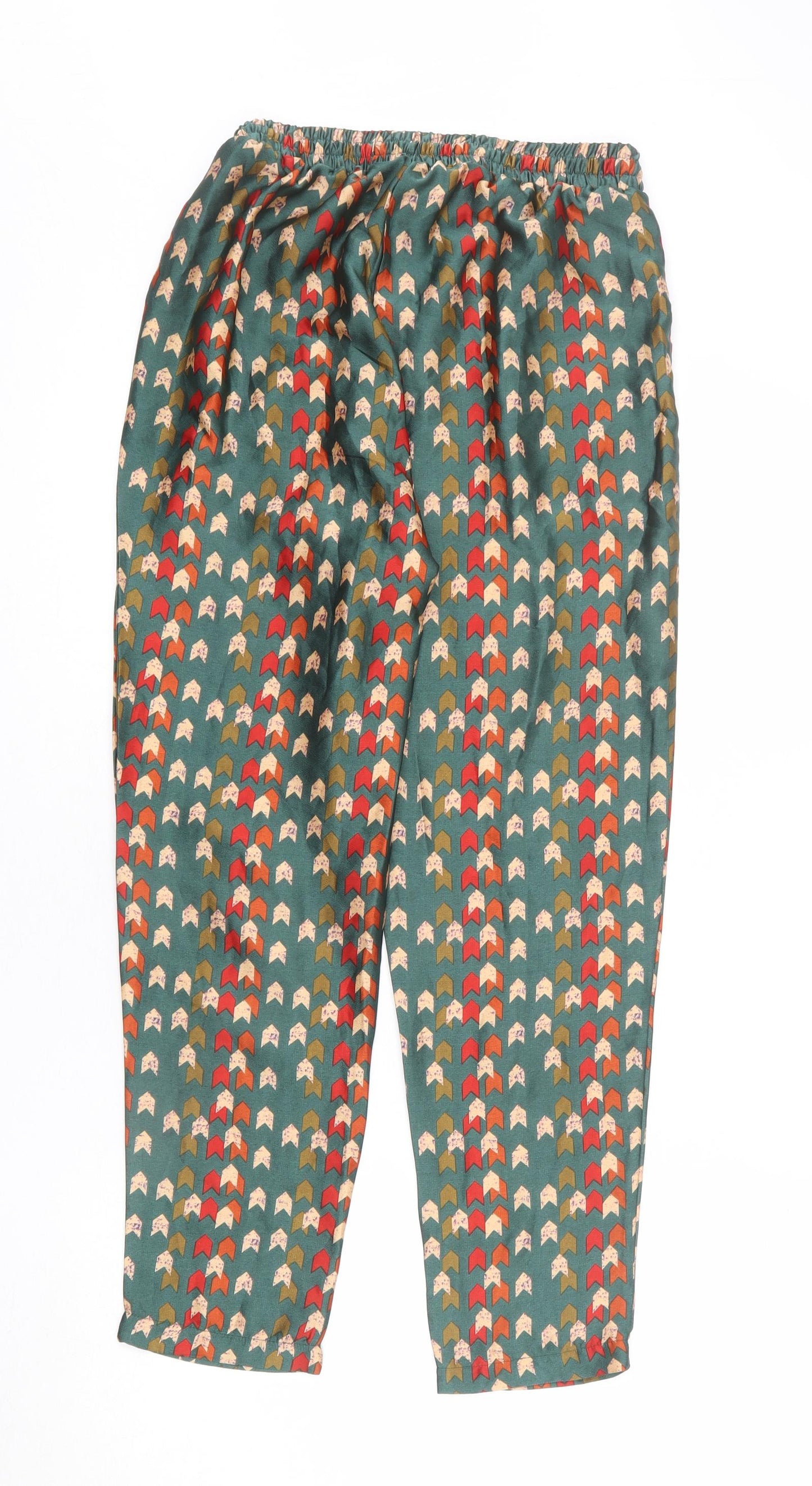 Womens UK Size 8 PRETTYLITTLETHING Regular Fit  Multicoloured Trousers