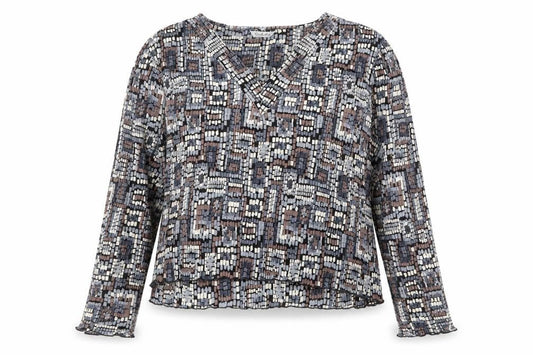 Womens UK Size 20 Berkertex Multicoloured Basic Blouse