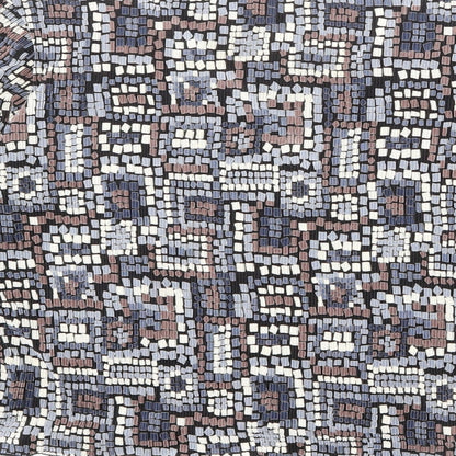 Berkertex Womens Multicoloured Geometric Polyester Basic Blouse Size 20 V-Neck