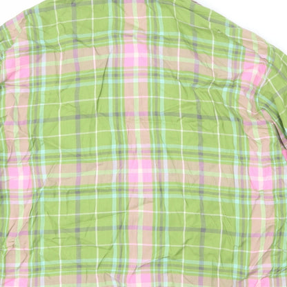 Womens UK Size 14 NEXT Multicoloured Basic Button-Up
