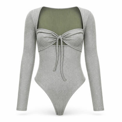 Womens UK Size 14 I SAW IT FIRST One-Piece Green Bodysuit