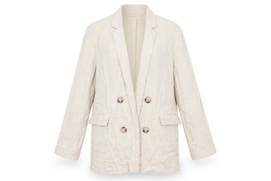 Stradivarius Womens Beige Jacket Blazer Size L