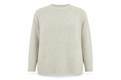Womens UK Size M Bershka Beige Pullover Jumper