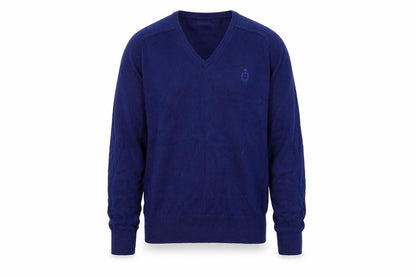 Mens UK Size L BHS Blue Pullover Jumper