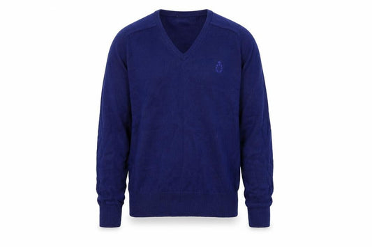 Mens UK Size L BHS Blue Pullover Jumper