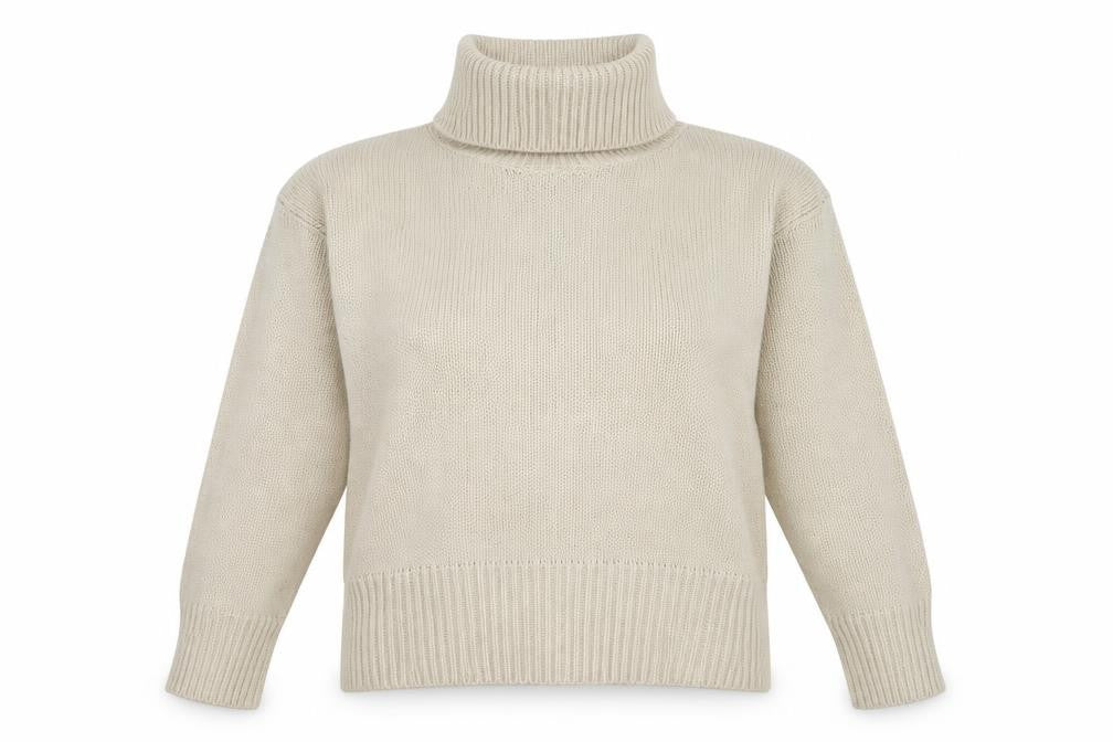 Womens UK Size M Only Beige Pullover Jumper