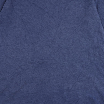 E-Woman Womens Blue Round Neck Polyamide Pullover Jumper Size S - Size S-M
