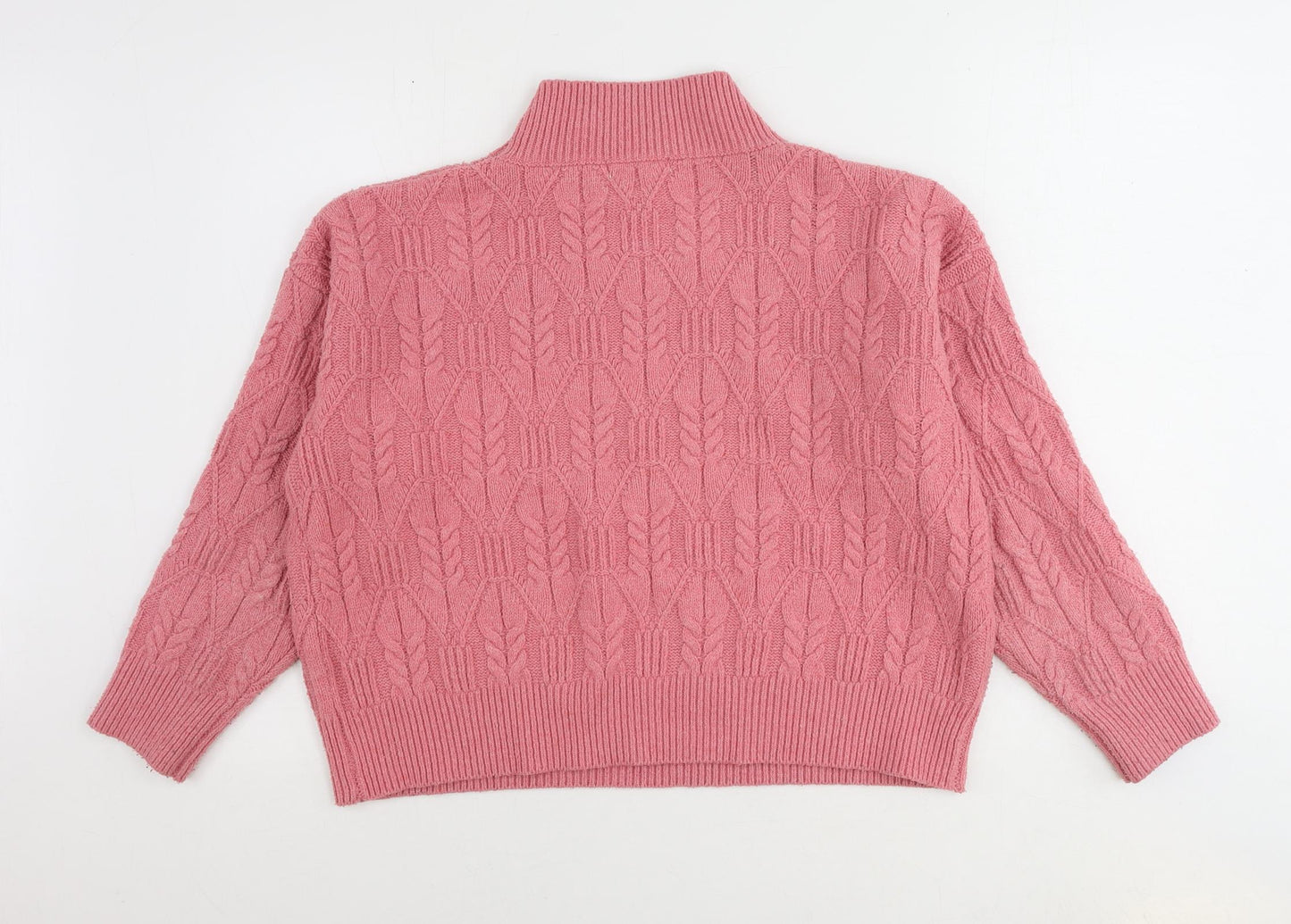 Womens UK Size M Warehouse Pink Pullover Jumper