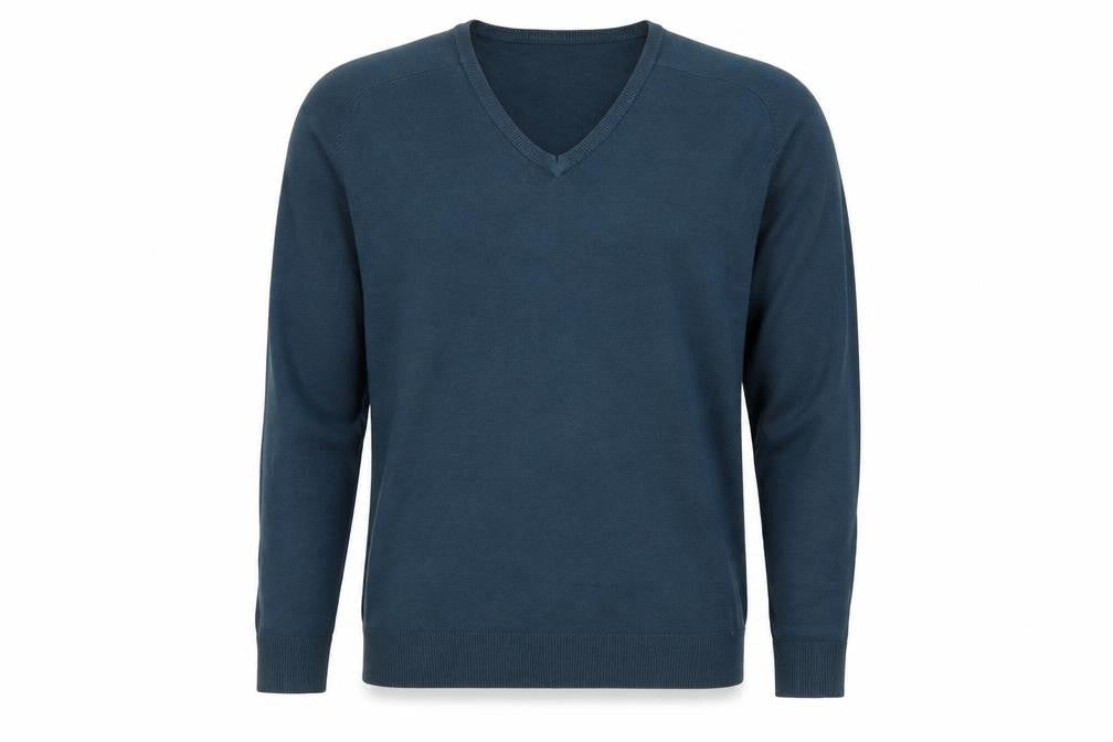 Mens UK Size L Autograph Blue Pullover Jumper