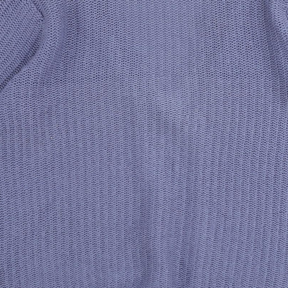 Womens UK Size 14 EWM Blue Cardigan Jumper