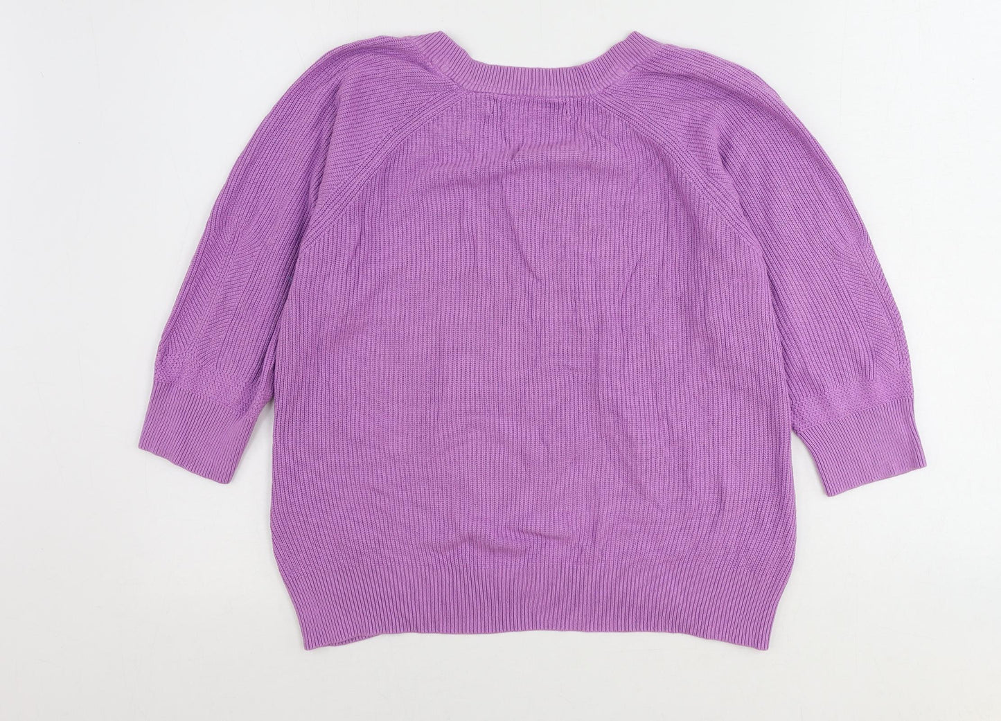 Womens UK Size M VERO MODA Purple Pullover Jumper