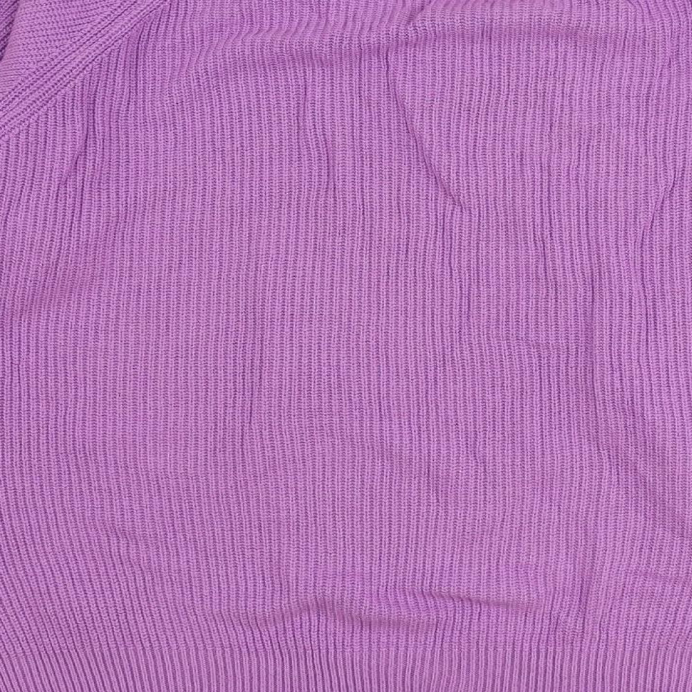 Womens UK Size M VERO MODA Purple Pullover Jumper