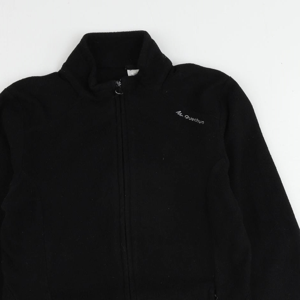 Womens UK Size XS Quechua Black Jacket