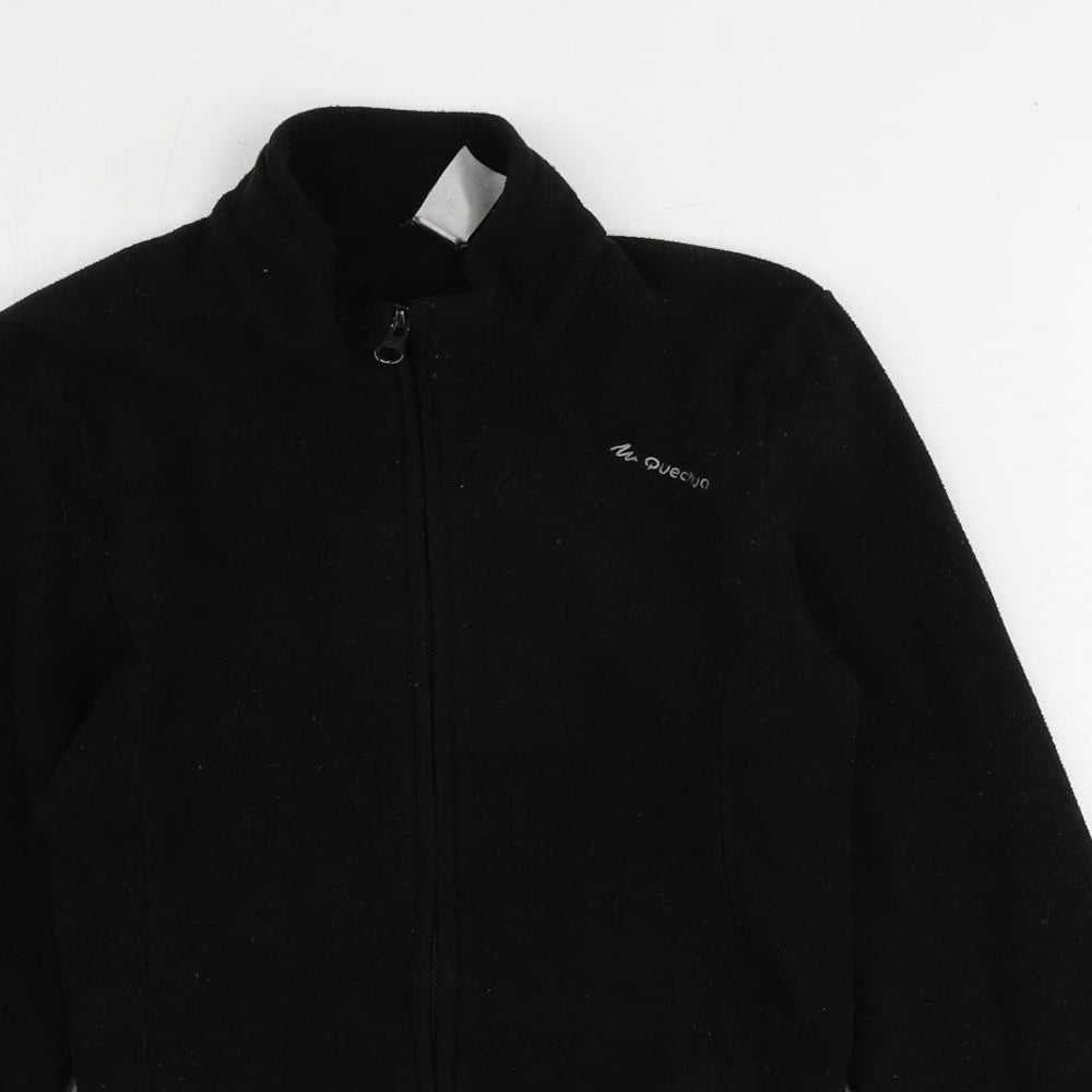 Womens UK Size XS Quechua Black Jacket