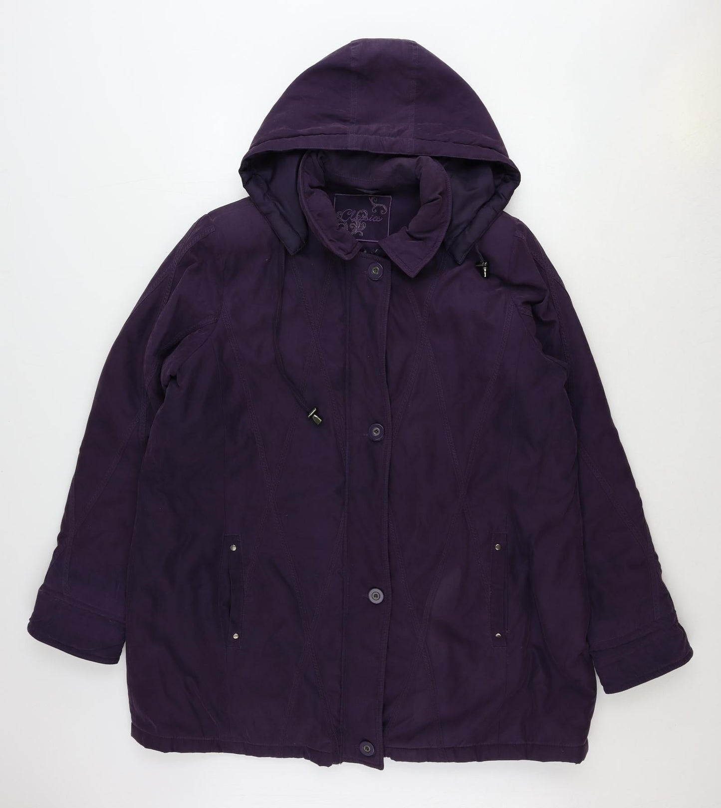 Womens UK Size L Bonmarché Purple Jacket
