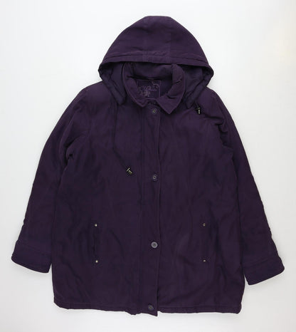 Womens UK Size L Bonmarché Purple Jacket