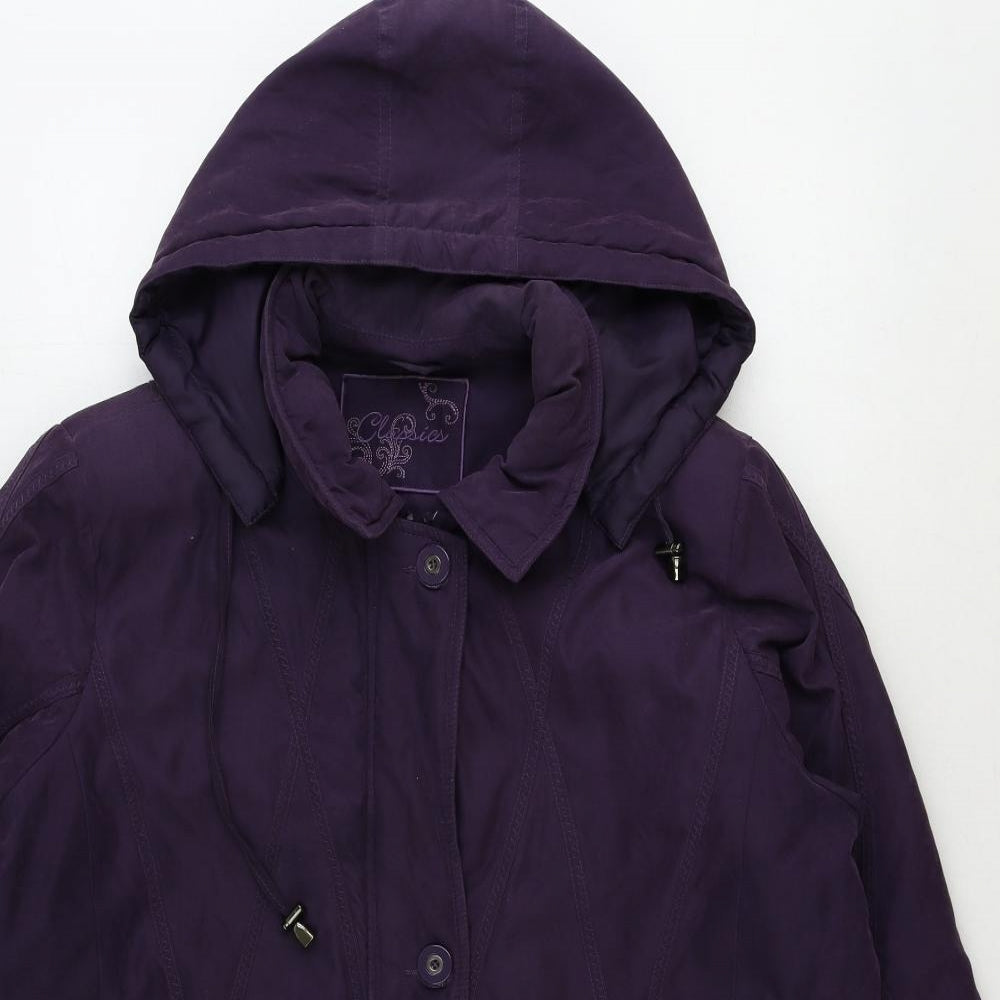 Womens UK Size L Bonmarché Purple Jacket