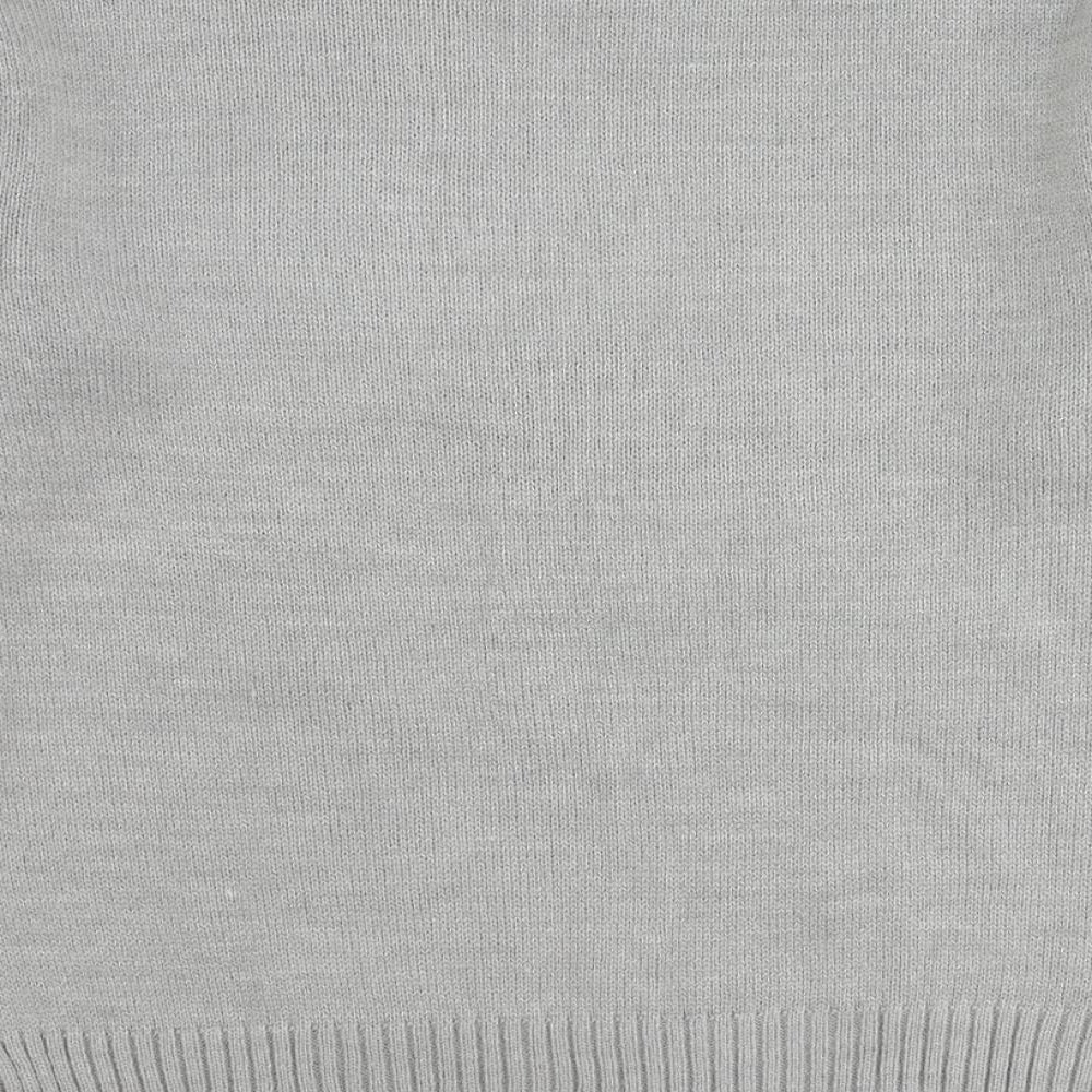 Womens UK Size XS H&M Grey Pullover Jumper