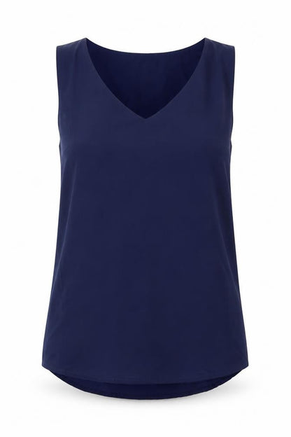 Womens UK Size 6 Oasis Blue Basic Tank