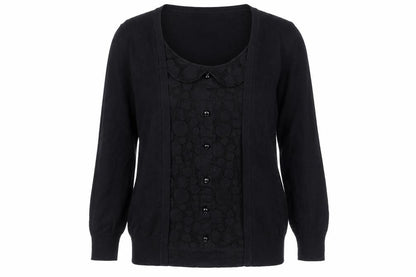 Womens UK Size 8 NEXT Black Basic Blouse