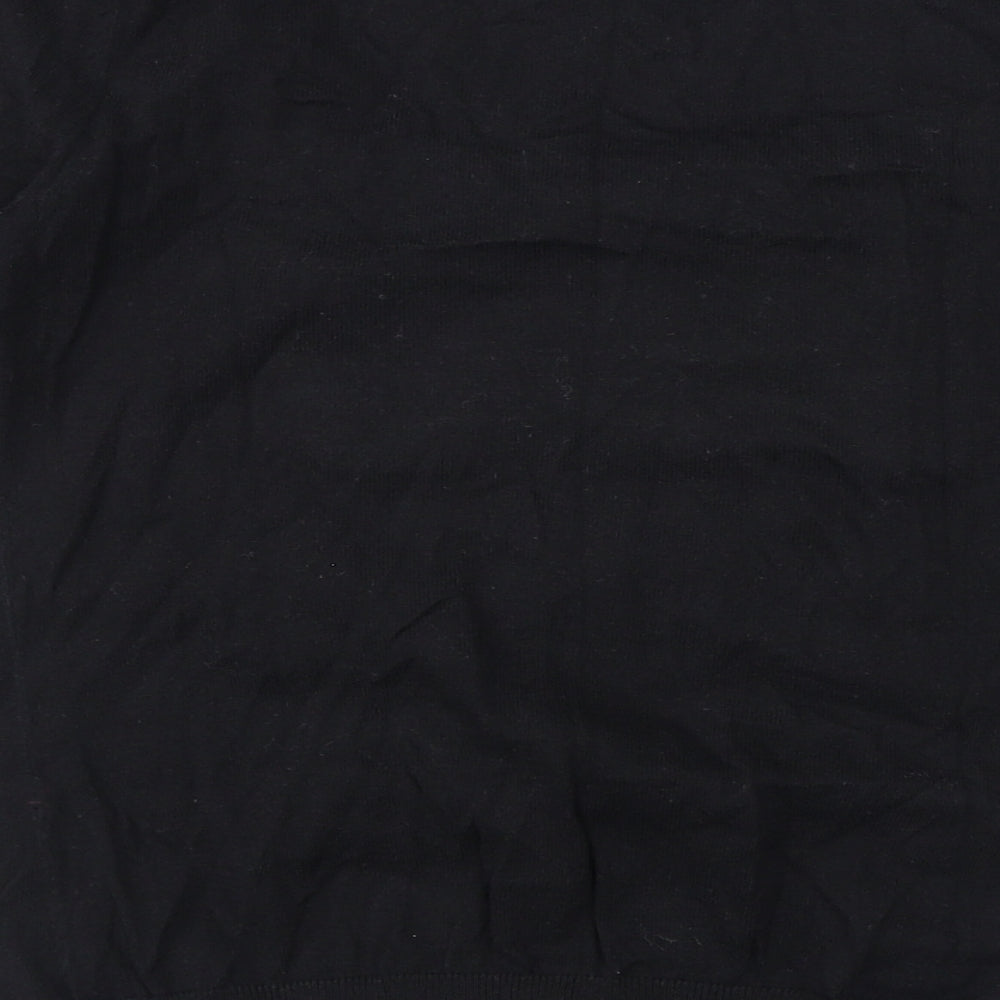 Womens UK Size 8 NEXT Black Basic Blouse
