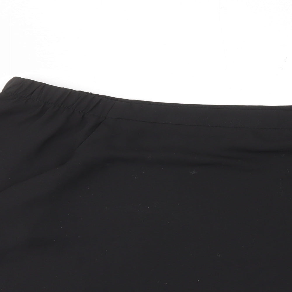Womens UK Size 8 New Look Black Basic Blouse