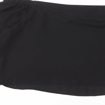 Womens UK Size 8 New Look Black Basic Blouse