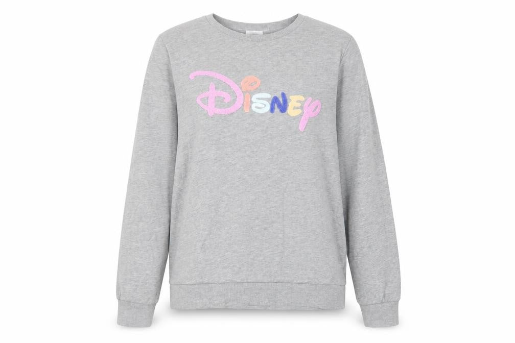 Womens UK Size L Disney Grey Pullover Sweatshirt