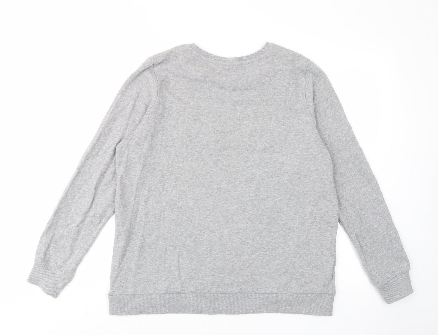 Womens UK Size L Disney Grey Pullover Sweatshirt