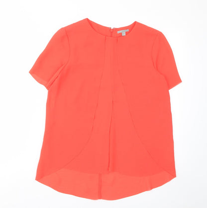 Womens UK Size 6 COS Red Basic T-Shirt