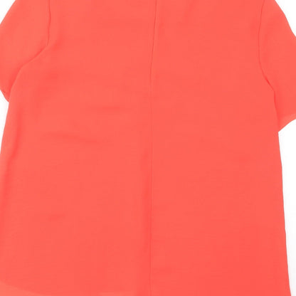 Womens UK Size 6 COS Red Basic T-Shirt