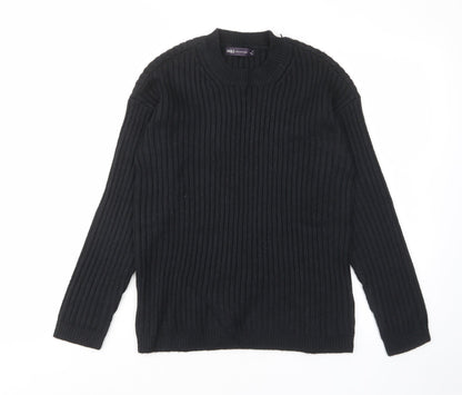 Womens UK Size XS Marks and Spencer Black Pullover Jumper