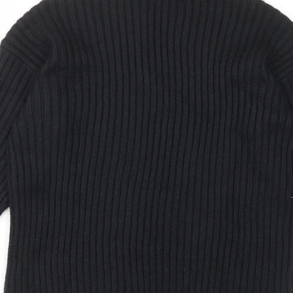 Womens UK Size XS Marks and Spencer Black Pullover Jumper
