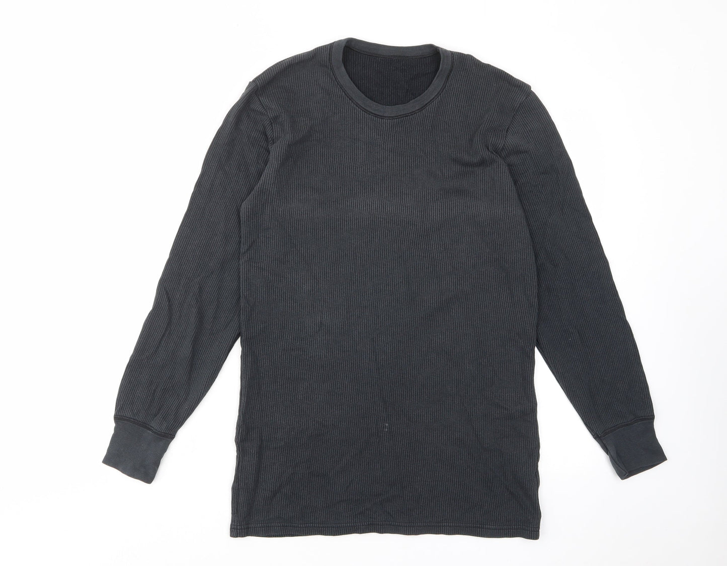 Mens UK Size M Marks and Spencer Grey Pullover Sweatshirt