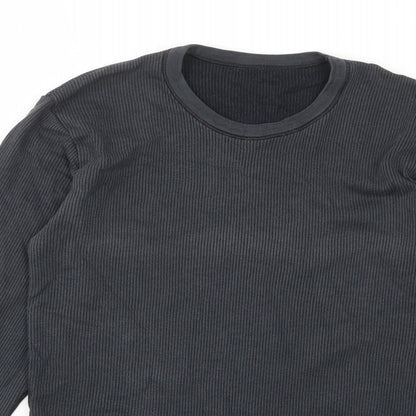 Mens UK Size M Marks and Spencer Grey Pullover Sweatshirt