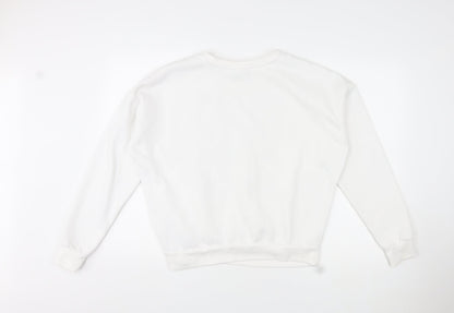 Womens UK Size M Disney White Pullover Jumper