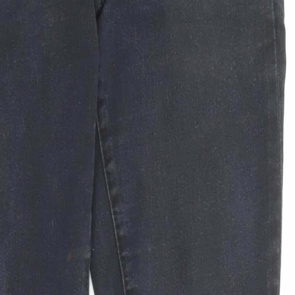 Womens UK Size 10 Warehouse Regular Fit Skinny Black Jeans