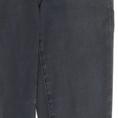Womens UK Size 10 Warehouse Regular Fit Skinny Black Jeans